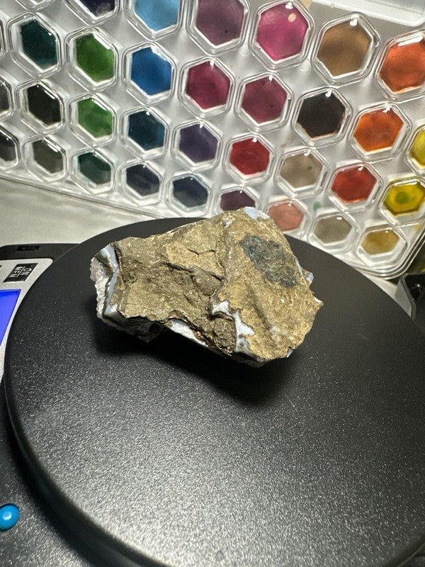 Angel Aura Quartz Crystal Cluster on Matrix 87.99g - I Bought a Yard Sale