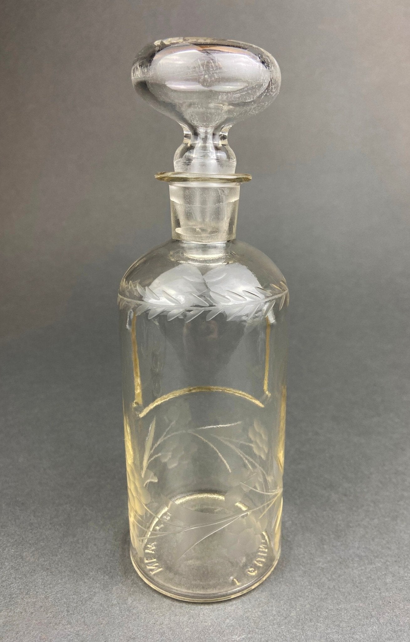 Antique Apothecary Perfume Bottles. Set of 2 Victorian Rose Water Bottles. Beautifully Detailed Collectible Bottles. Vintage Gifts. - I Bought a Yard Sale