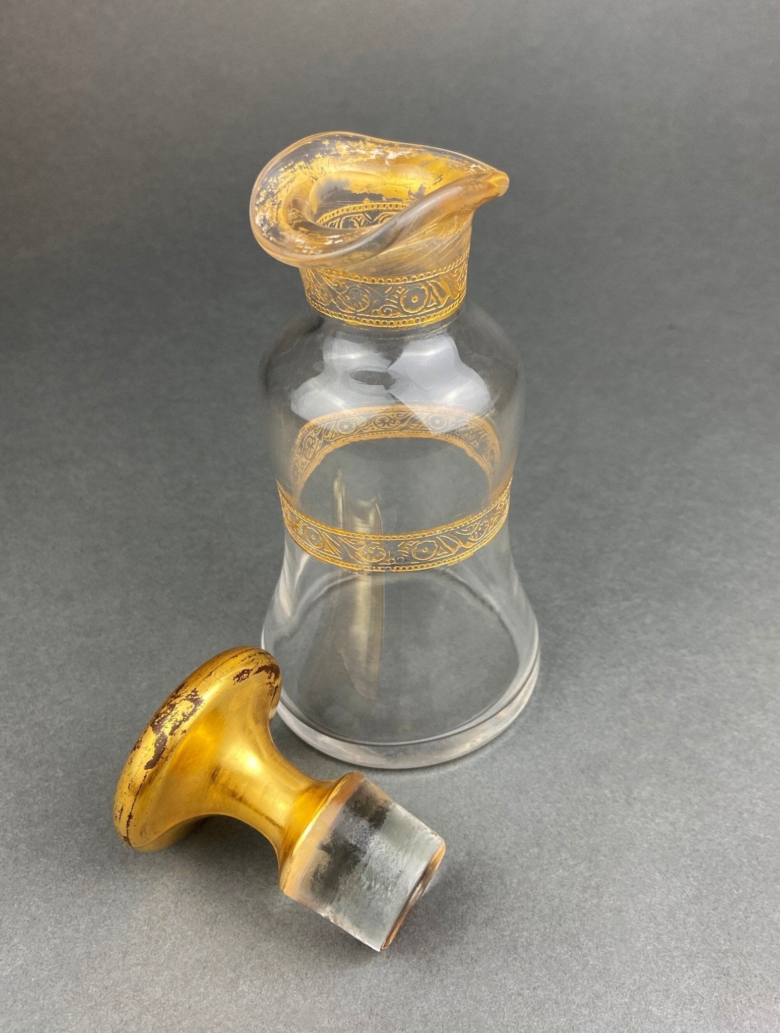 Antique Apothecary Perfume Bottles. Set of 2 Victorian Rose Water Bottles. Beautifully Detailed Collectible Bottles. Vintage Gifts. - I Bought a Yard Sale