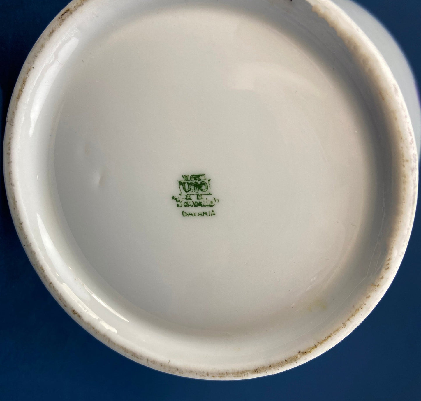 Antique Bavarian Coffee Pot. UNO Favorite, European Porcelain with Hand - Painted Violets. Fine Collectible China. - I Bought a Yard Sale