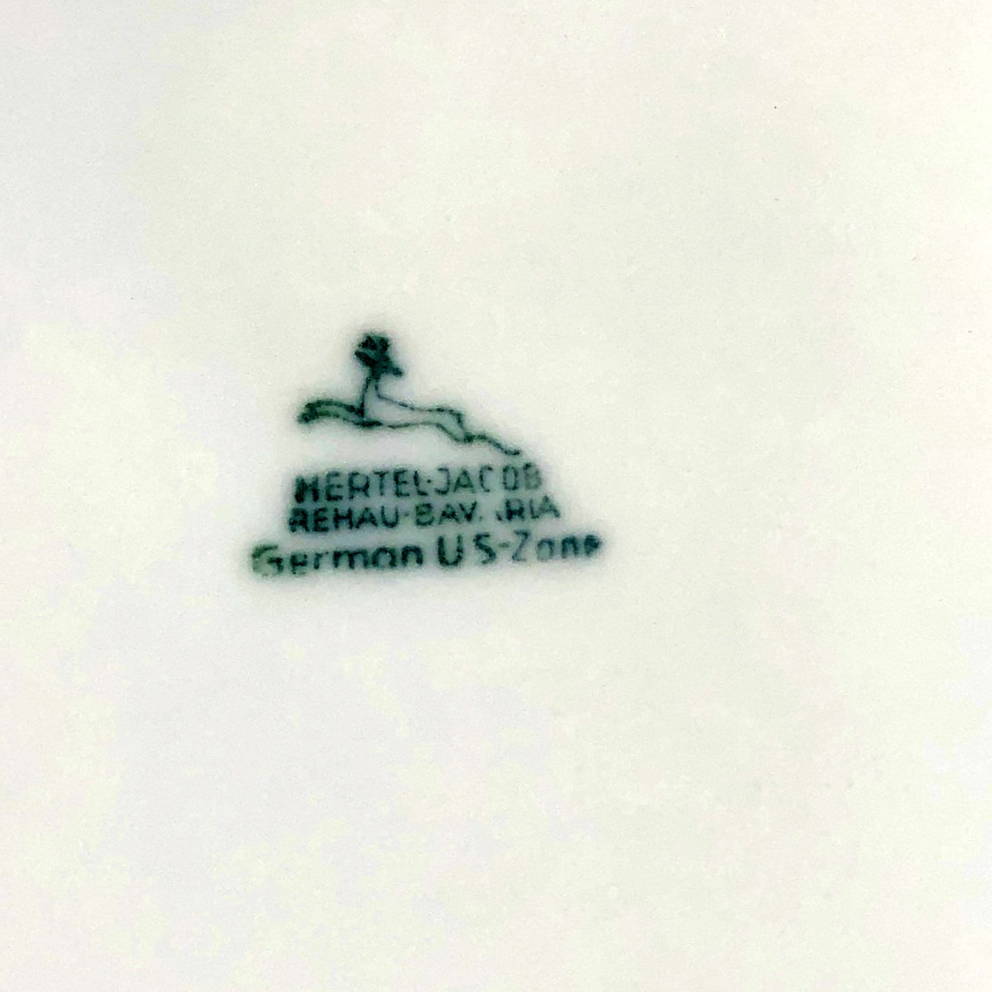 Antique Bavarian Teapot, Coffee Pot, Creamer, Sugar Bowl Set by Hertel Jacob Porcelain Co. - I Bought a Yard Sale