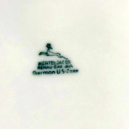 Antique Bavarian Teapot, Coffee Pot, Creamer, Sugar Bowl Set by Hertel Jacob Porcelain Co. - I Bought a Yard Sale