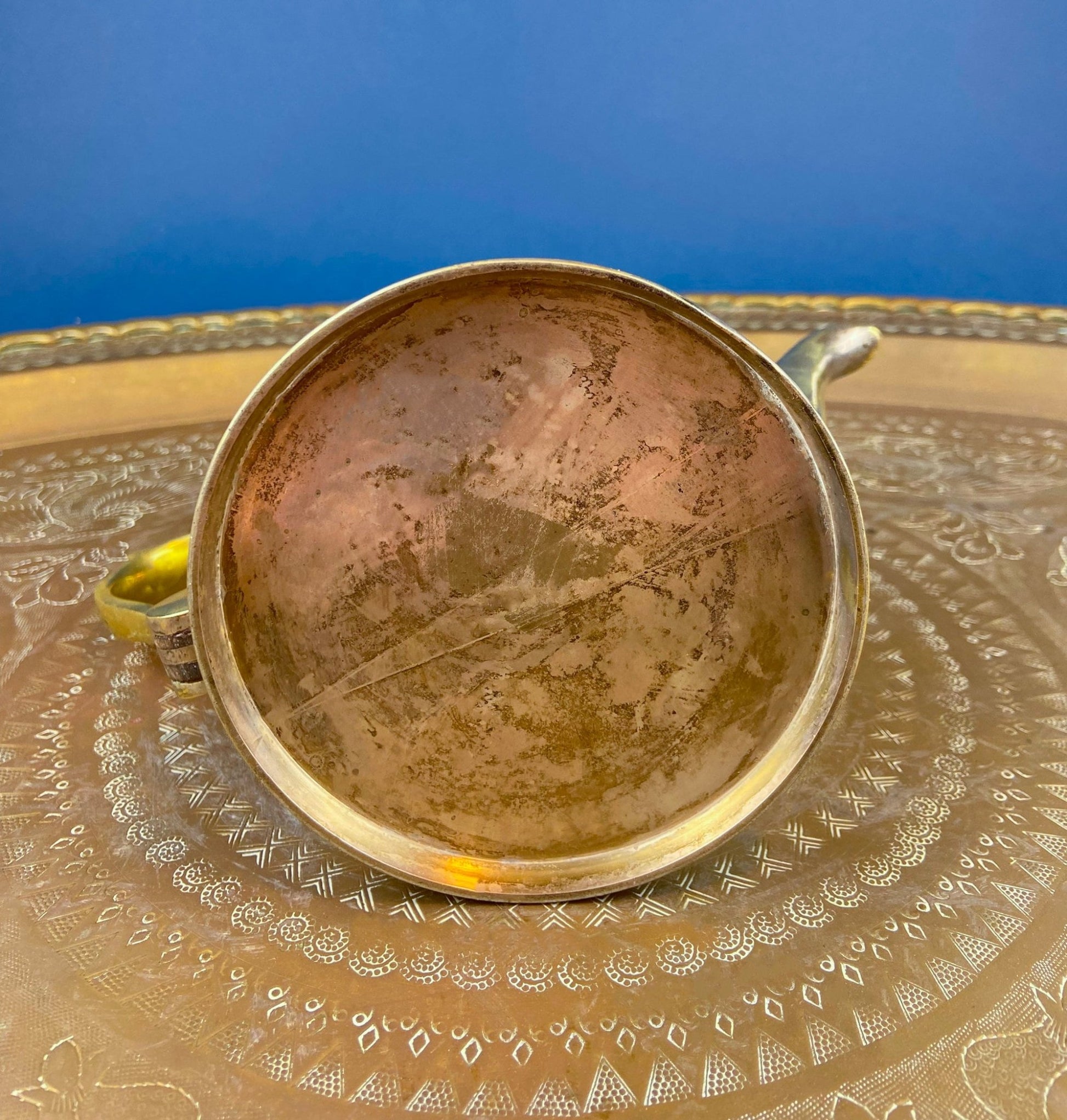 Antique Brass TeaPot or Coffee Pot. Vintage Gifts. - I Bought a Yard Sale