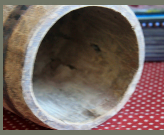 Antique Hand Made Wood Barrel for Rustic Home Decor - I Bought a Yard Sale