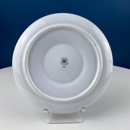 Antique Lefton Black and Gold Tea Cup and Saucer. Hand Painted Rose Motif. Dining Room Decor. Gift for Him or Her. Collectible Porcelain. - I Bought a Yard Sale