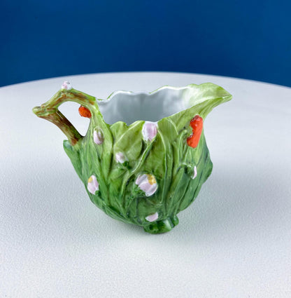 Antique Porcelain Pitcher Creamer Jug Shaped like Tomato Pumpkin. Bavaria Royal Bayreuth Porcelain. Modern Farmhouse. Dining Room Decor. - I Bought a Yard Sale