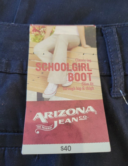 Arizona Jeans Navy Pants schoolgirl boot size 19 - I Bought a Yard Sale