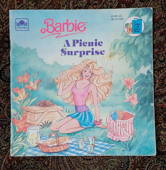 Barbie SC Book - A Picnic Surprise - I Bought a Yard Sale