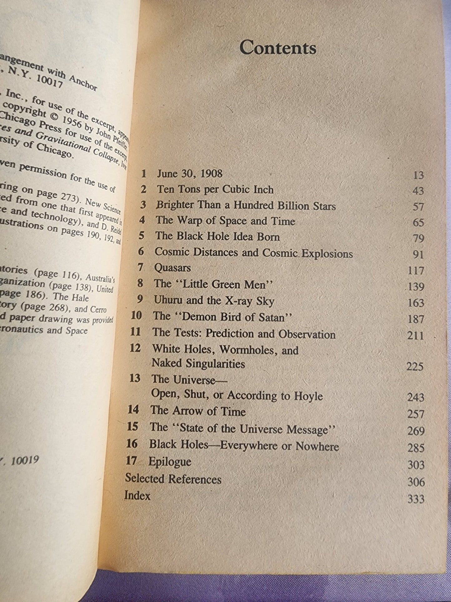 Black Holes, the Edge of Space, the End of Time Book by Walter Sullivan - I Bought a Yard Sale