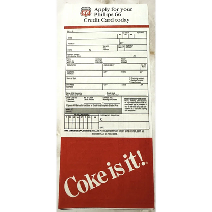 Vintage Blast from the Past Phillips 66 Illinois Coca-Cola Map Treasure