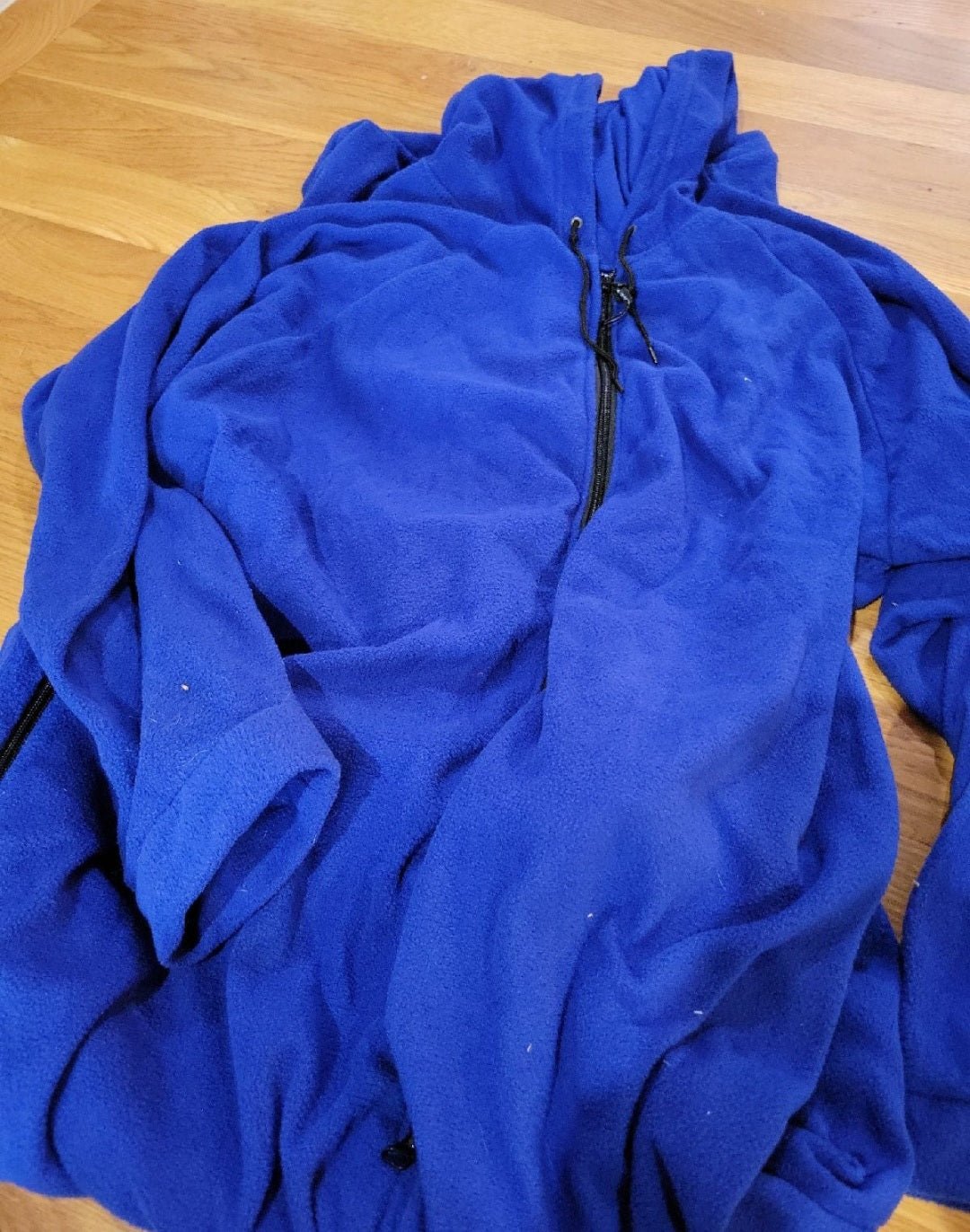 Blue Soft Fleece snuggle Loungewear L/XL - I Bought a Yard Sale