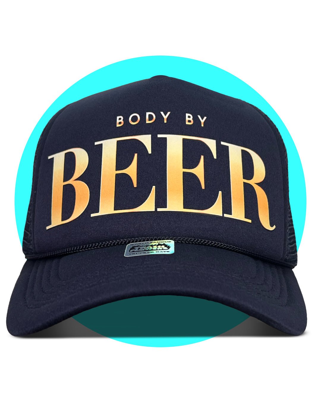 Body by Beer Trucker Hat - I Bought a Yard Sale