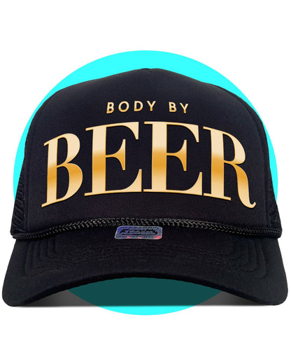 Body by Beer Trucker Hat - I Bought a Yard Sale