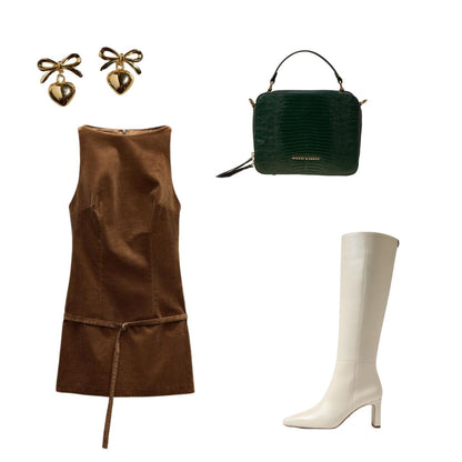 Bow & Heart Drop Earrings - I Bought a Yard Sale