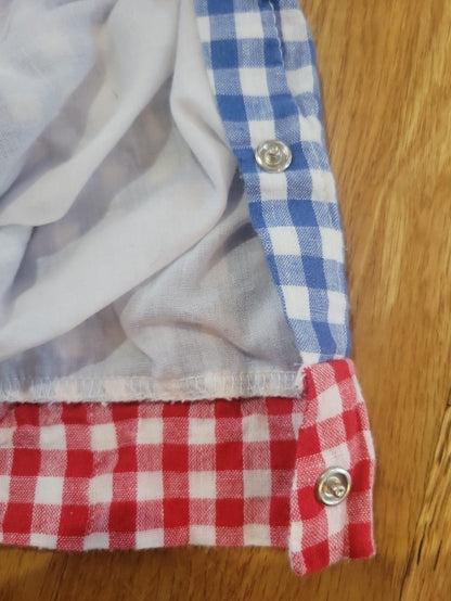 Boys Mudpie 2T - 3T plaid overalls - I Bought a Yard Sale