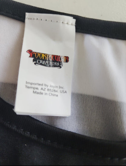 Boy's Prisoner Convict Tattoo Sleeves Child Size M Halloween Costume - I Bought a Yard Sale
