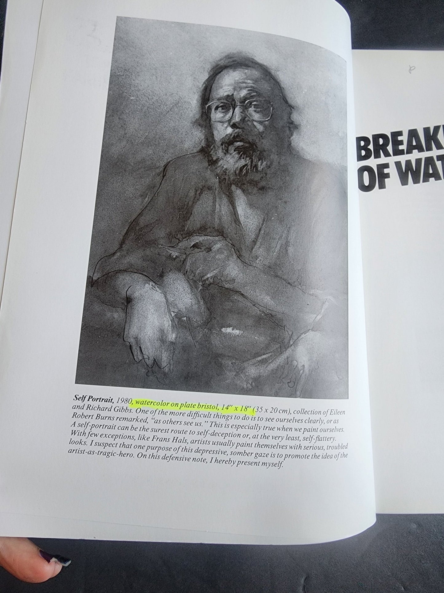 Breaking the Rules of Watercolor Burt Silverman paperback book i - I Bought a Yard Sale