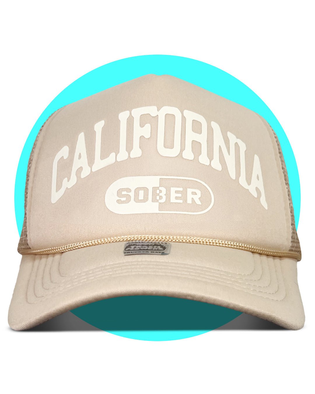 California Sober Trucker Hat - I Bought a Yard Sale