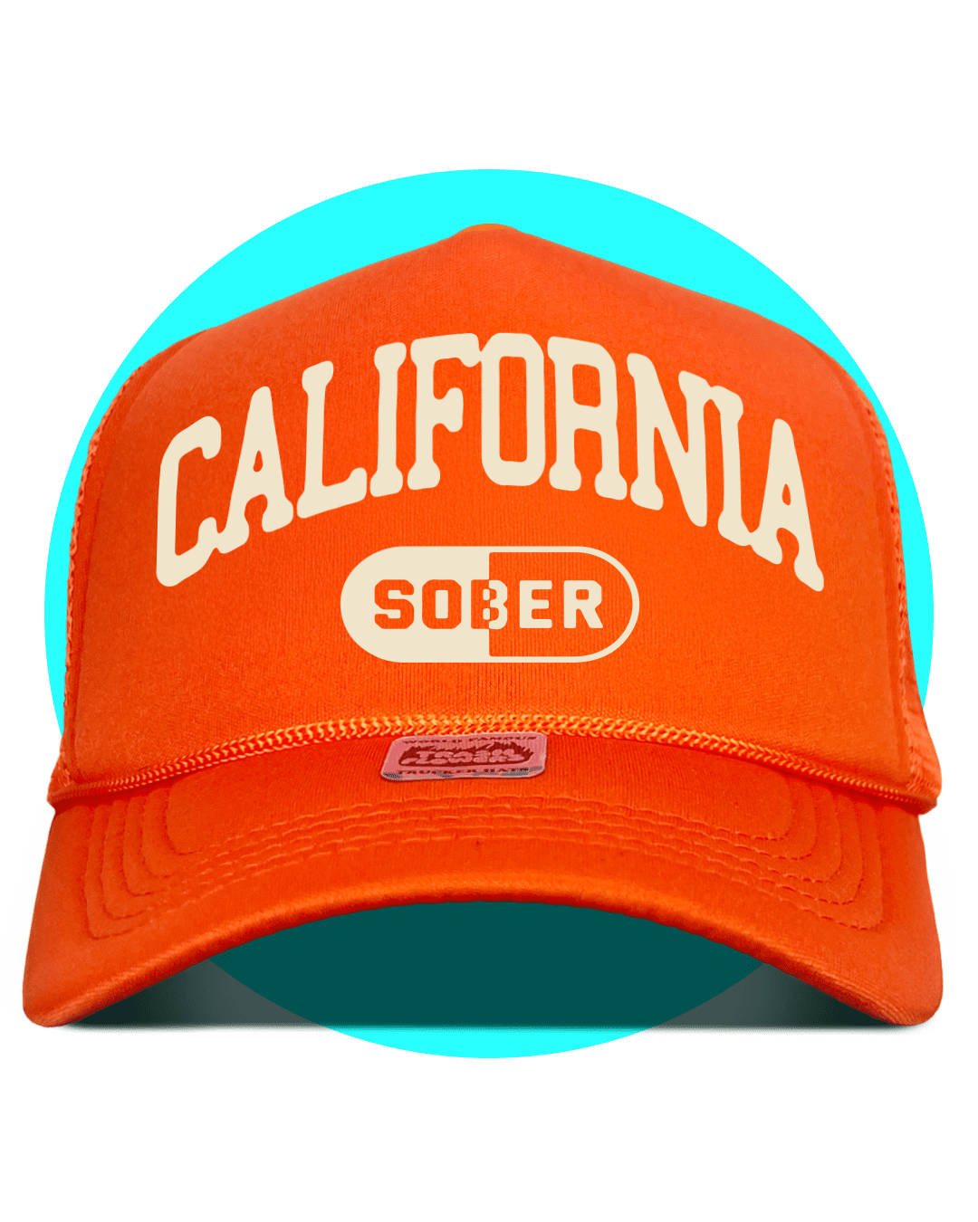 California Sober Trucker Hat - I Bought a Yard Sale