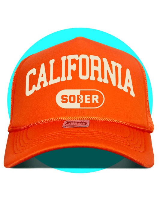California Sober Trucker Hat - I Bought a Yard Sale
