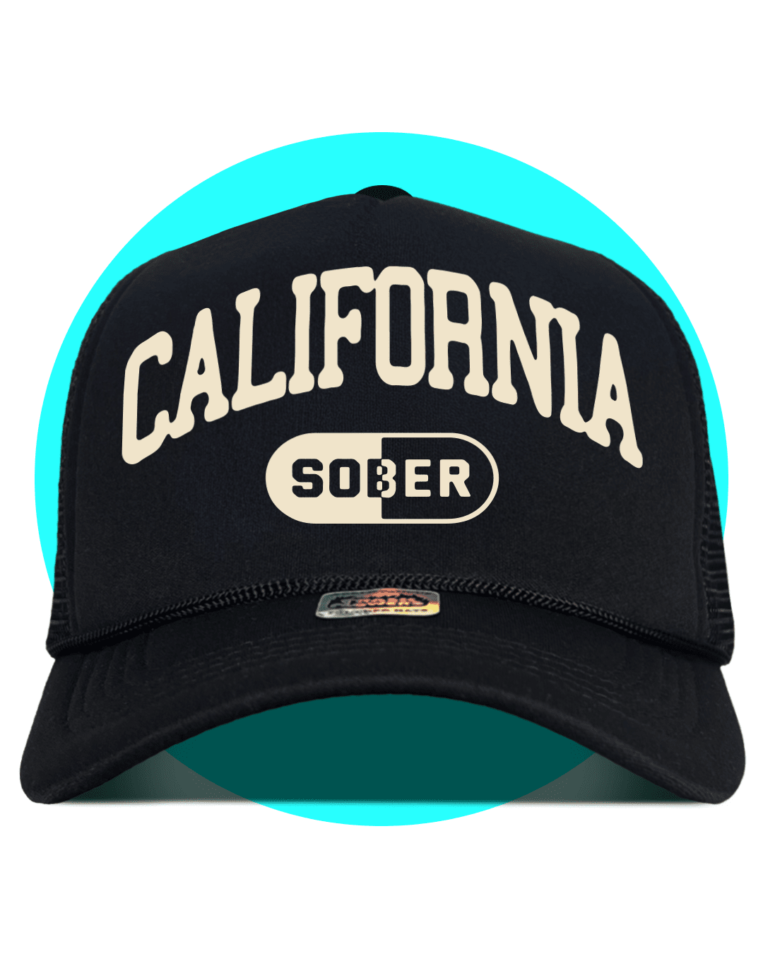 California Sober Trucker Hat - I Bought a Yard Sale