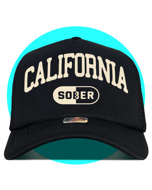 California Sober Trucker Hat - I Bought a Yard Sale