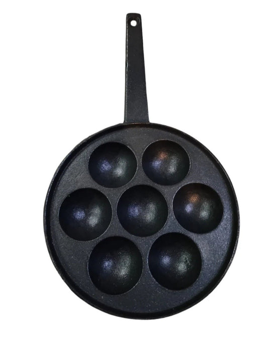 Cast Iron Danish Pastry Pancake Ebelskiver Pan - I Bought a Yard Sale