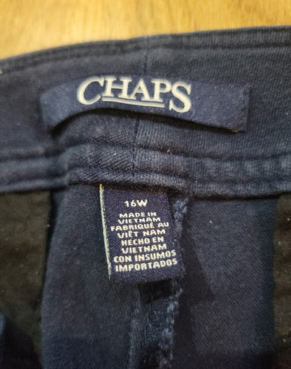 Chaps Navy Pants size 16 - I Bought a Yard Sale