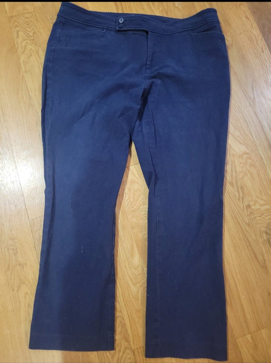 Chaps Navy Pants size 16 - I Bought a Yard Sale