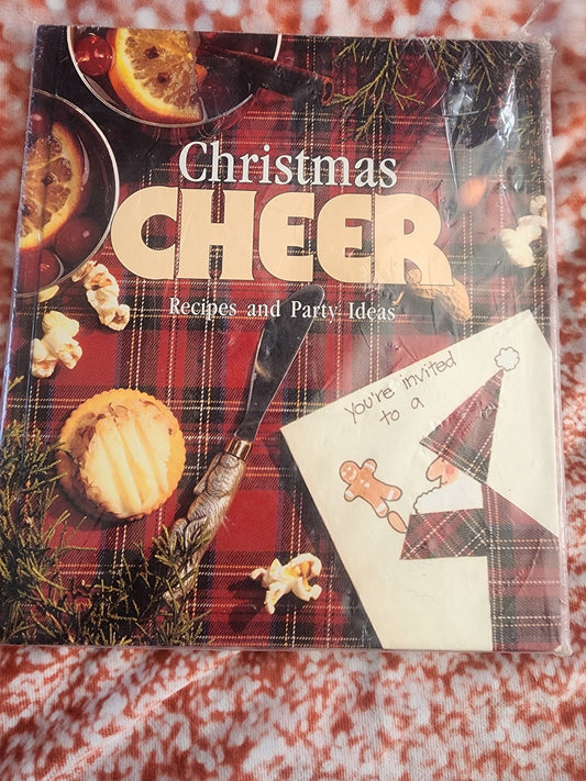 Christmas Cheer Recipes and Party Ideas Leisure Arts Vintage 1993 Cookbook - I Bought a Yard Sale