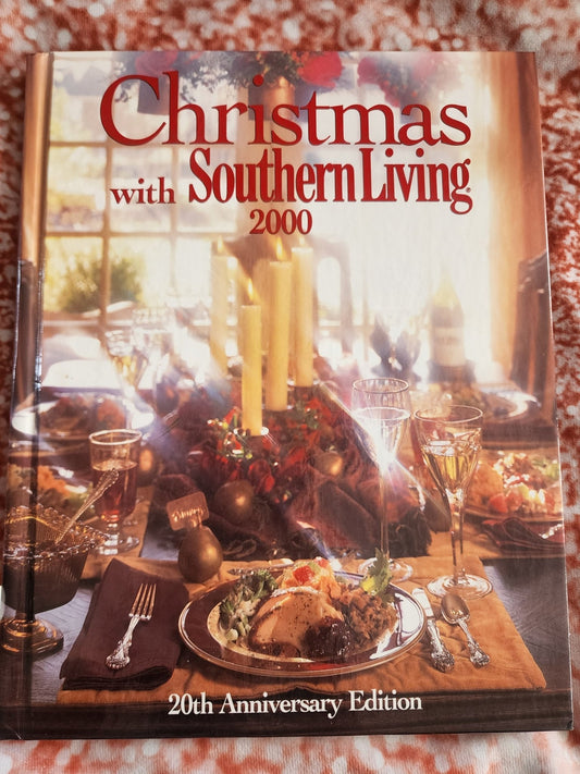 Christmas with Southern Living 2000 Festive Holiday Hardback Cookbook - I Bought a Yard Sale