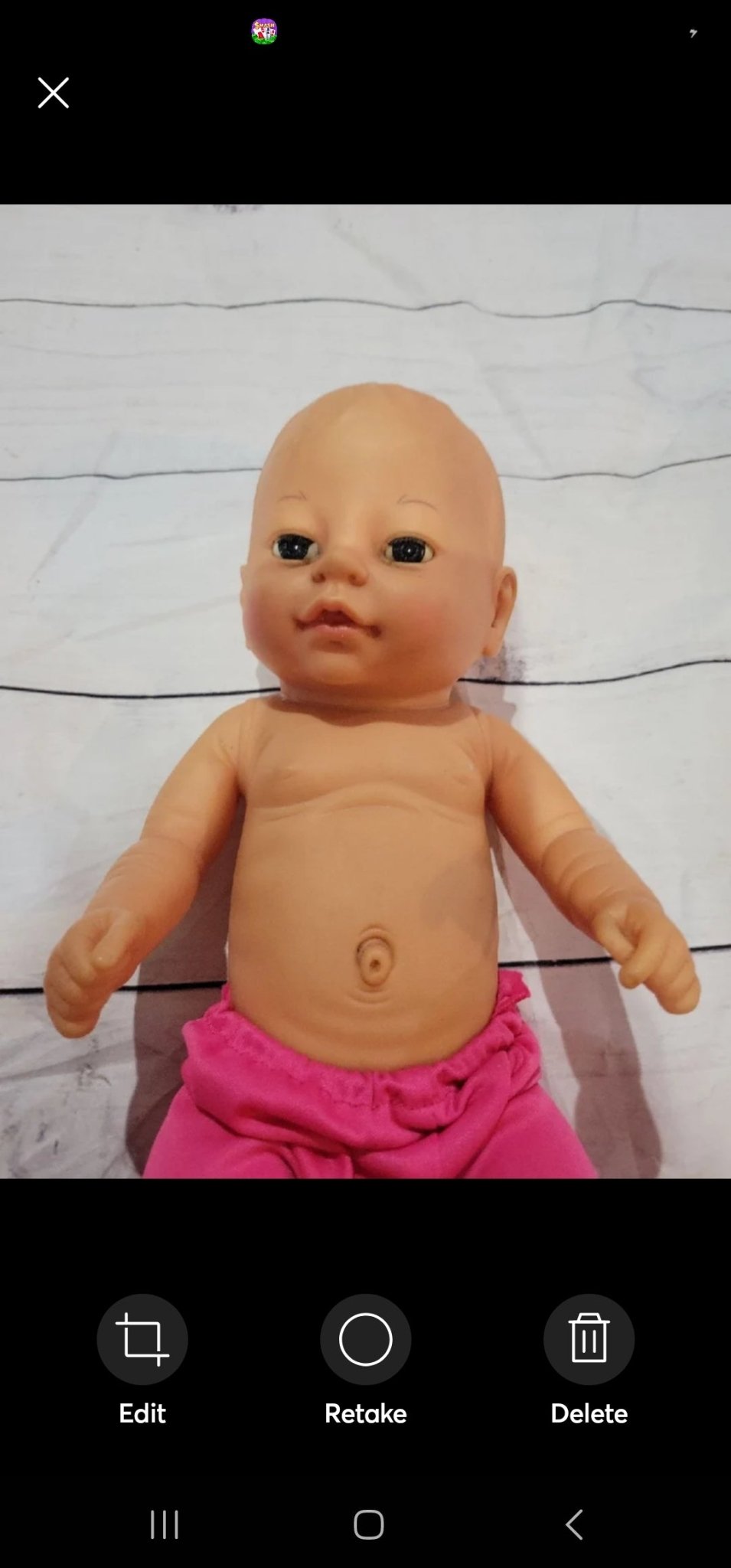 Cititoy Reborn Girl 14" Baby Doll 1994 anomatically correct w/ pink Flamingo outfit - I Bought a Yard Sale