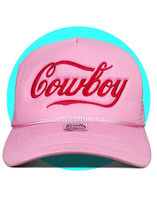 Coca - Cola Cowboy Embroidered Trucker Hat - I Bought a Yard Sale