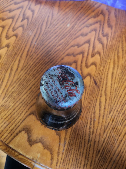 Coca - Cola Soda Pop 1975 75th Anniversary Full Unopened 10 oz. Bottle - I Bought a Yard Sale