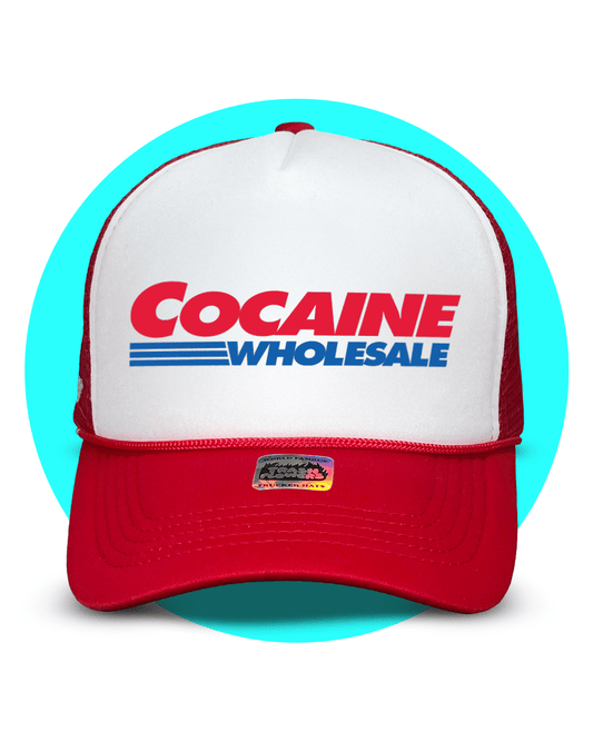 Cocaine Wholesale Trucker Hat - I Bought a Yard Sale