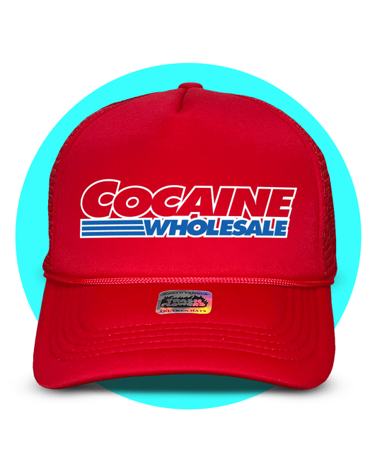 Cocaine Wholesale Trucker Hat - I Bought a Yard Sale