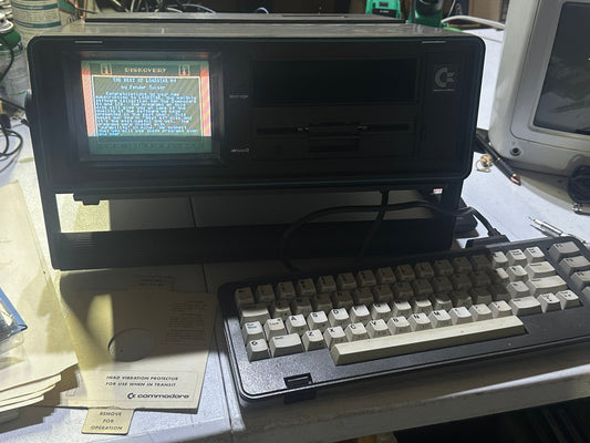 Commodore SX - 64 Executive Computer Video Game System - I Bought a Yard Sale
