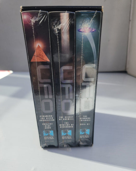 Complete 3 UFO diaries VHS collection Box Set - I Bought a Yard Sale