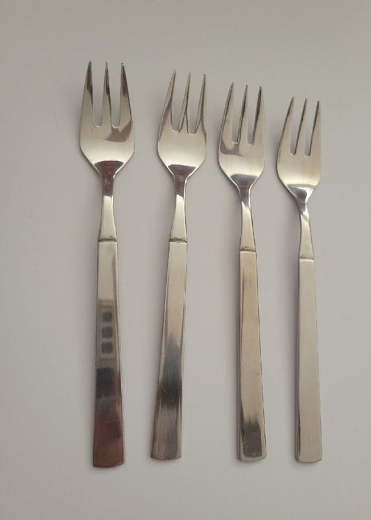 Custom Stainless Cocktail Seafood Fork Set of 4 - I Bought a Yard Sale