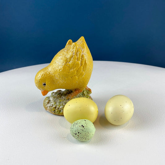 Cute Plump Yellow Baby Chick for Easter Basket, Kids Room, Spring Celebration of Easter Table Decor. Dining Room Decor. Modern Farmhouse. - I Bought a Yard Sale