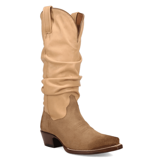 Dan Post Cowgirl Chic - Women's Suede Leather Cowgirl Boots - I Bought a Yard Sale