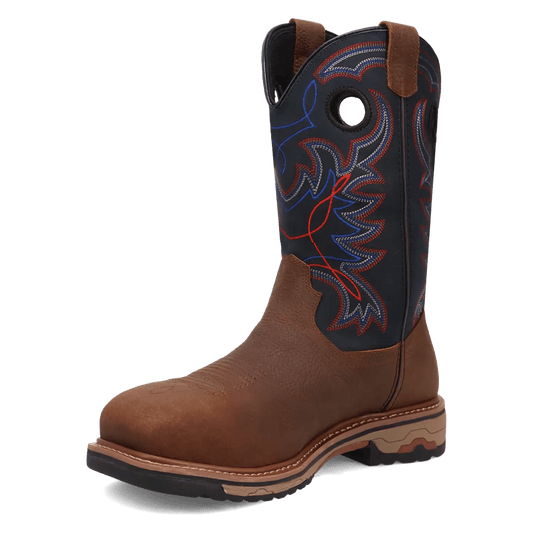 Dan Post Saddlebred - Men's Waterproof Leather Work Cowboy Boots (Closeout) - I Bought a Yard Sale