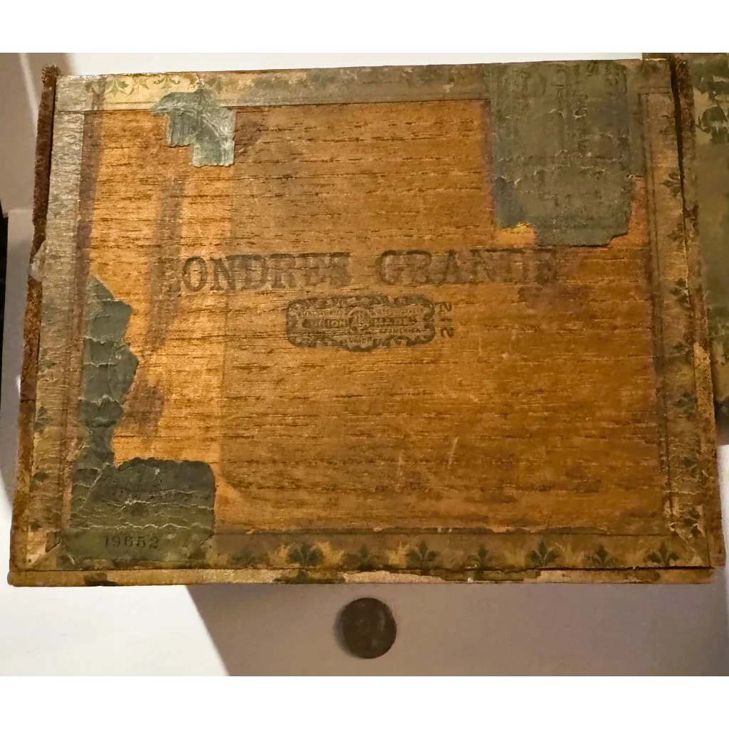 Antique Renter's Special Cigar Box 🗃️ | Louisville Kentucky Factory No. 11 | CMIU Union Label | 1900s