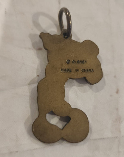 Disney Mickey Mouse Brass Charm 2" - I Bought a Yard Sale