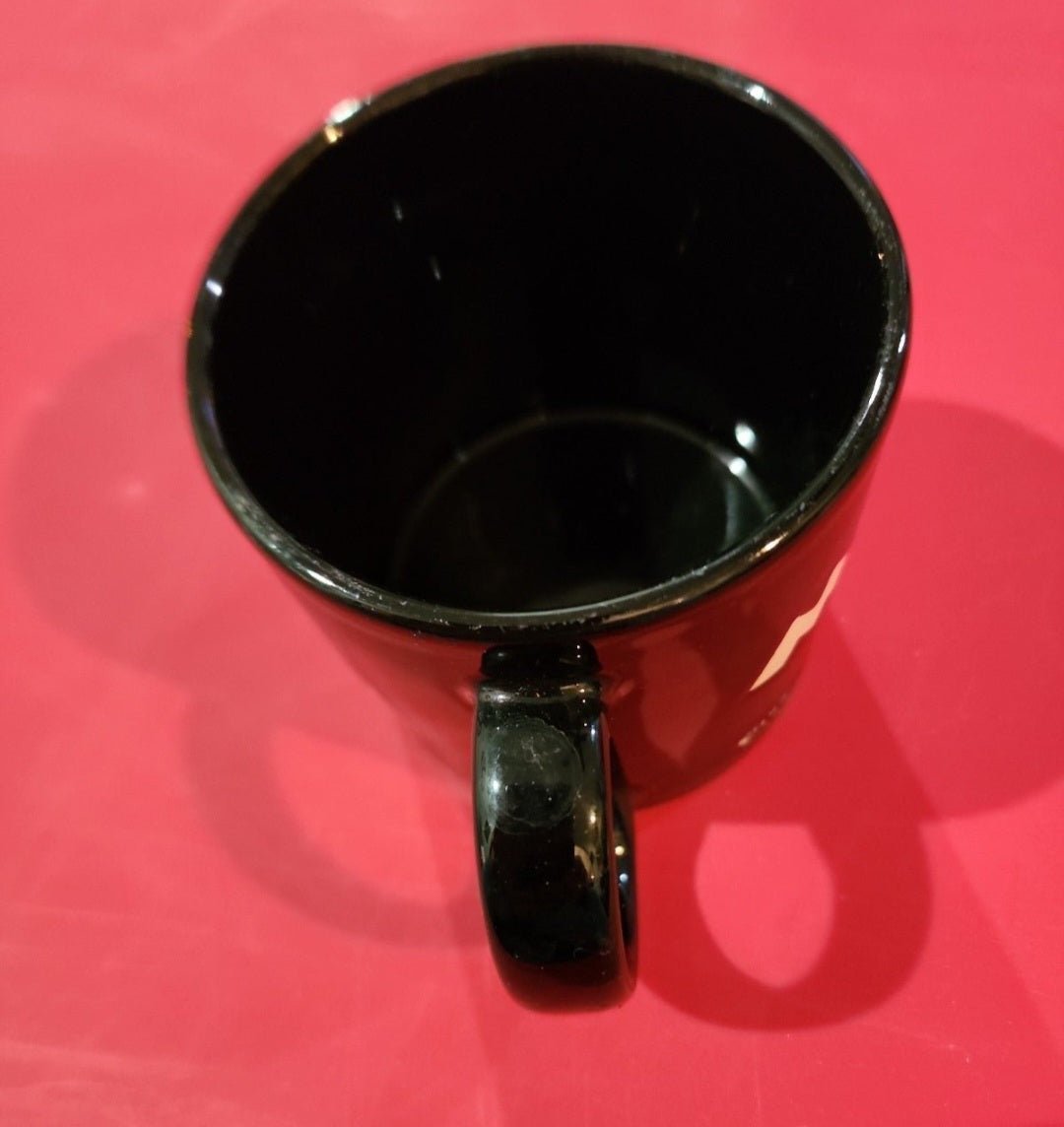 Disney Mickey Mouse Coffee Mug Sleek Black & White Design - I Bought a Yard Sale