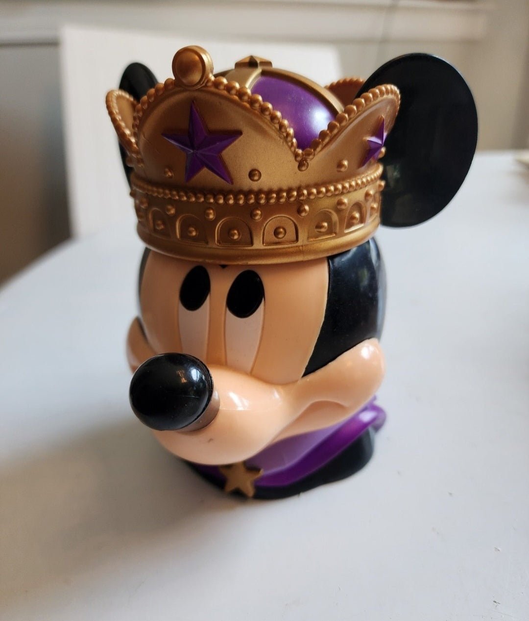 DISNEY MICKEY MOUSE MUG /CUP with Flip Lid - I Bought a Yard Sale