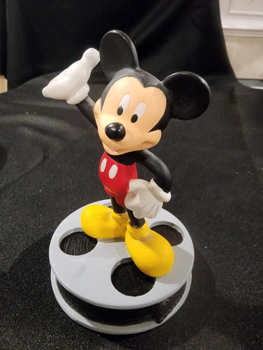 Disney Mickey Mouse on Movie Film Reel Statue Figurine 1999 Applause - I Bought a Yard Sale
