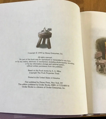 Disney's My Very 1st Winnie the Pooh - A Bedtime Story for Pooh 1999 - I Bought a Yard Sale