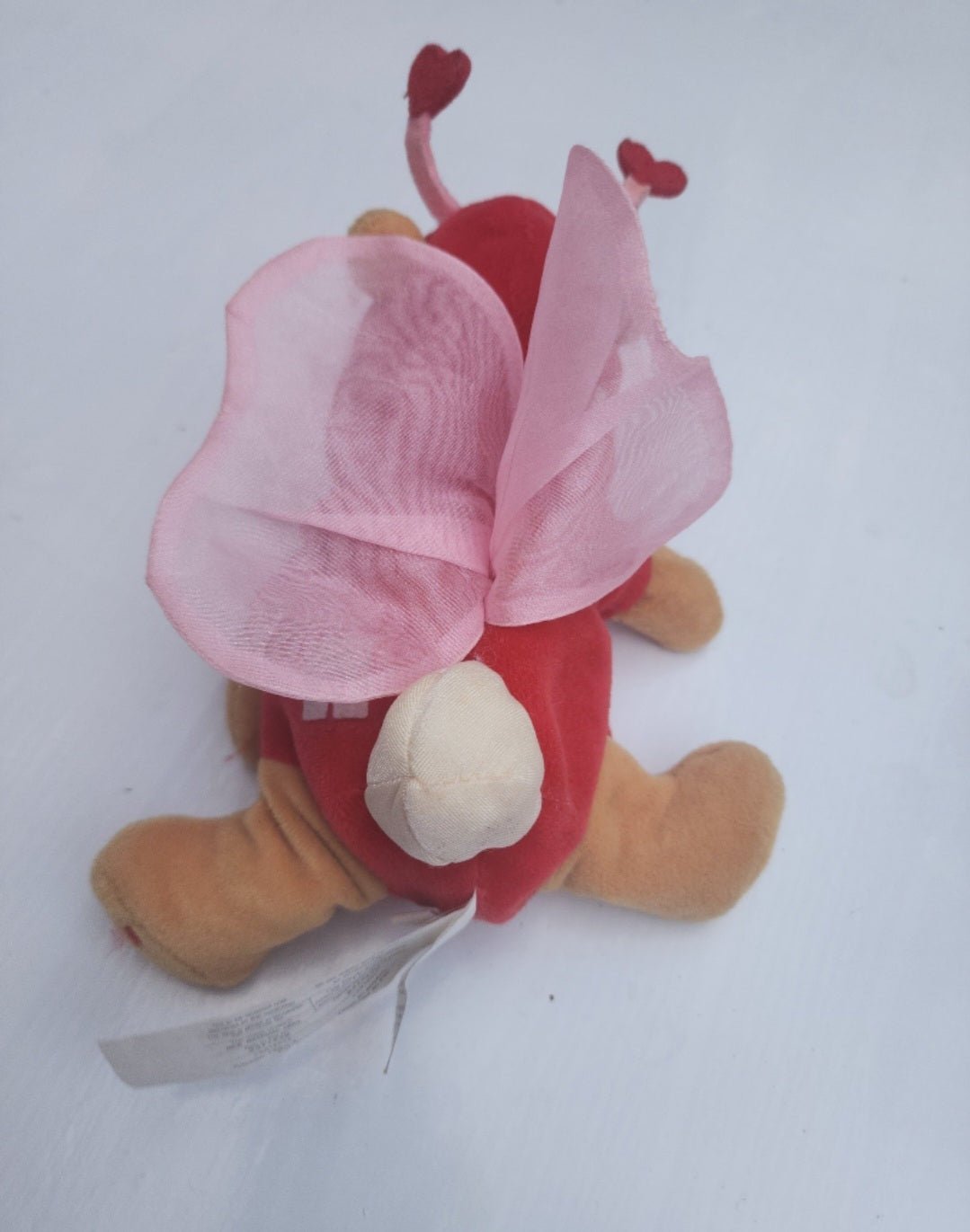 Disney’s Winnie the Pooh FIREFLY POOH 8” Mini Bean Bag Plush Toy Love Bug Valentine - I Bought a Yard Sale
