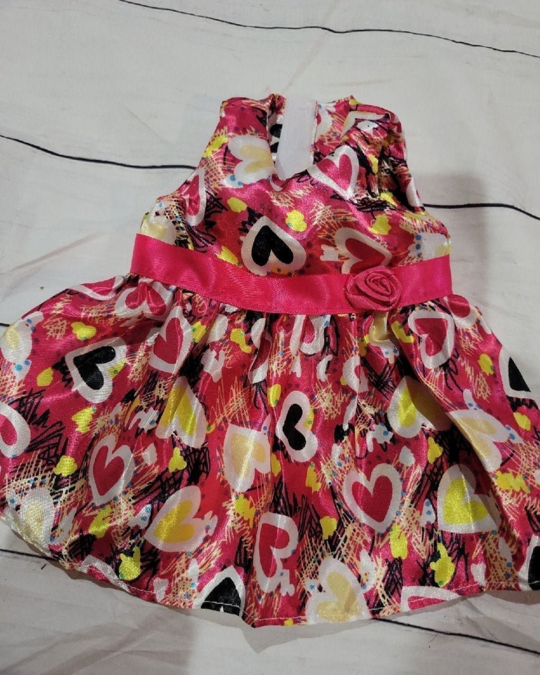 Doll 16" Clothes 2 Dresses, pants, top, and Ribbon - I Bought a Yard Sale